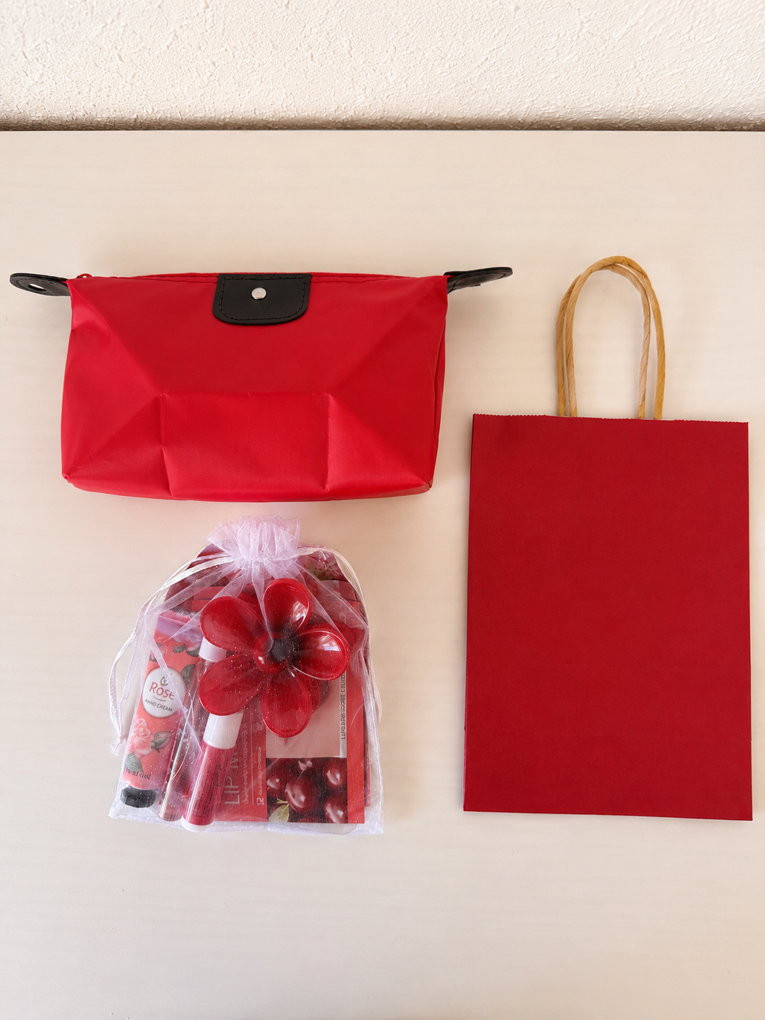 Lot douceur rouge