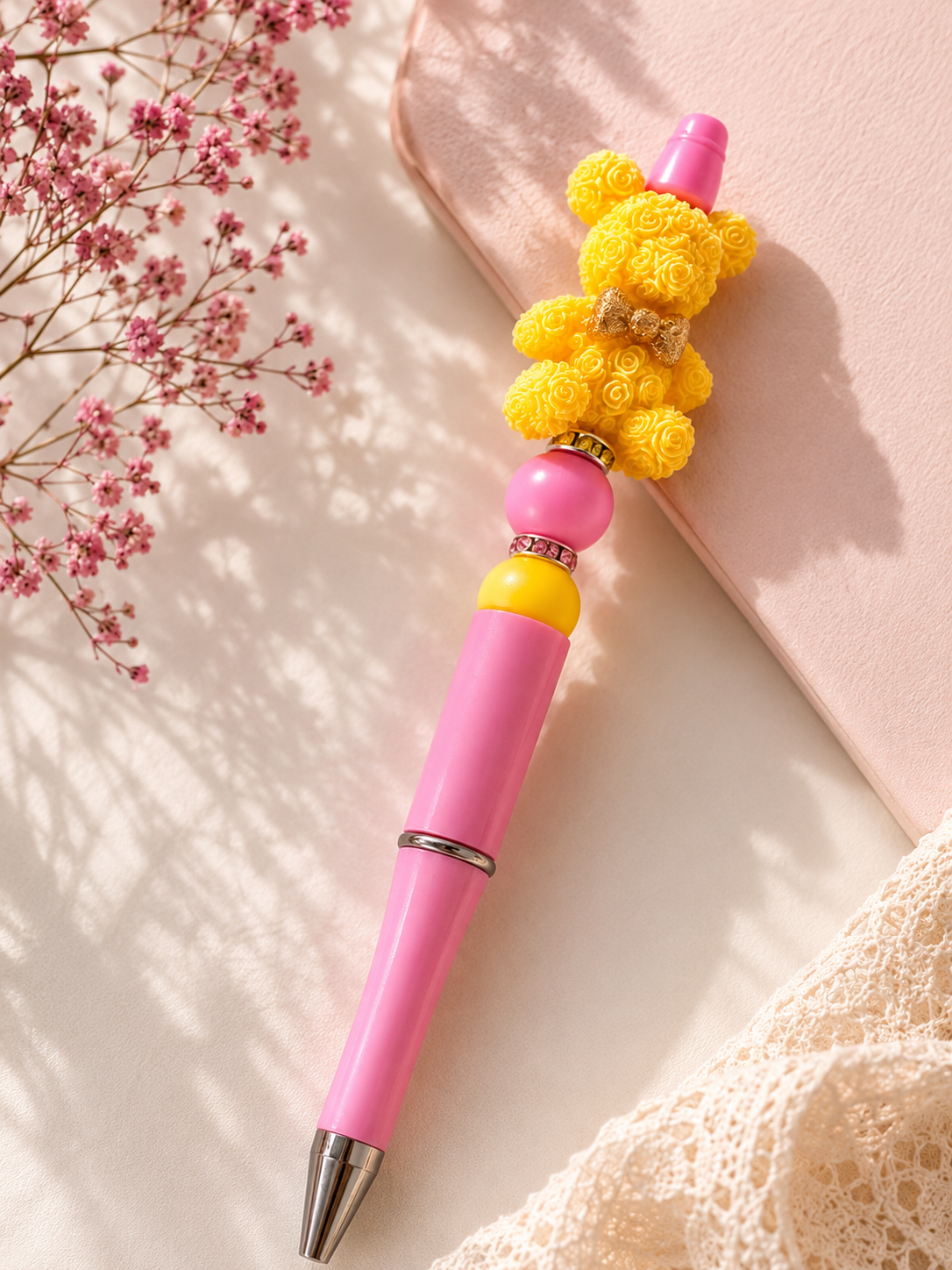 Stylo ourson soleil