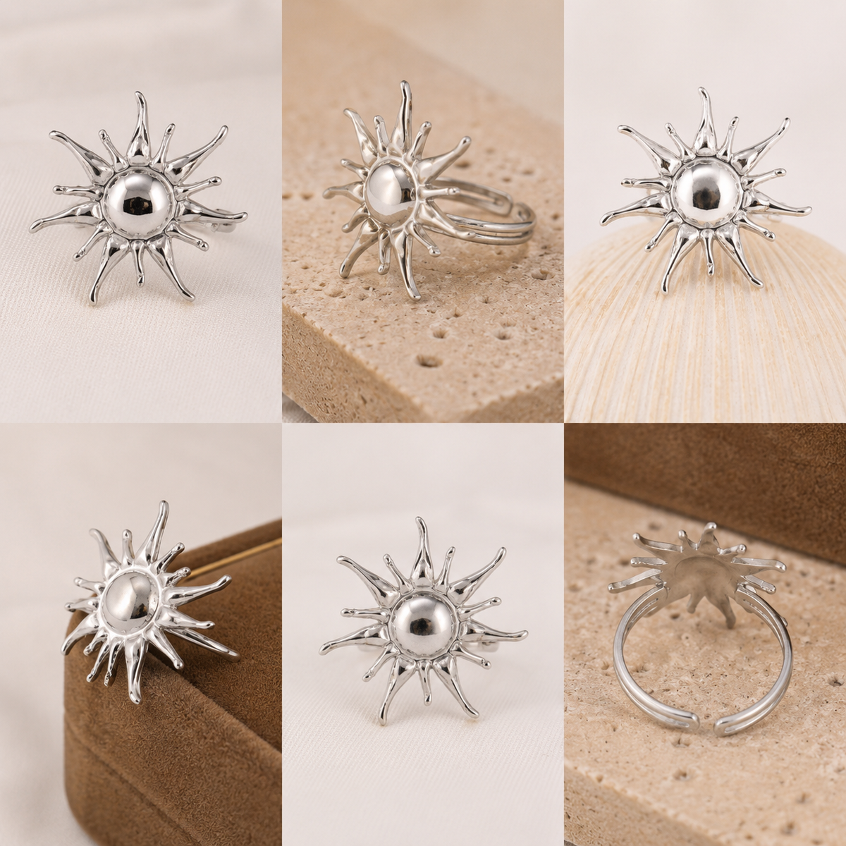 Bague en acier inoxydable