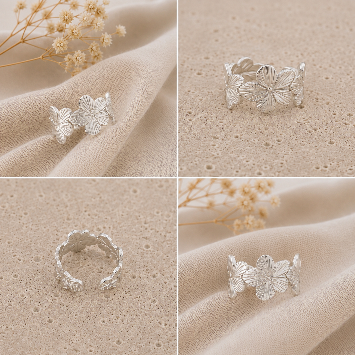 Bague en acier inoxydable