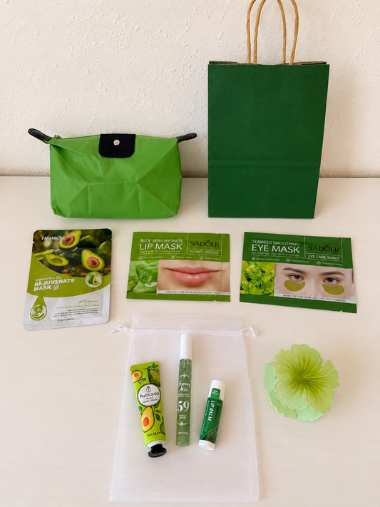Lot douceur vert