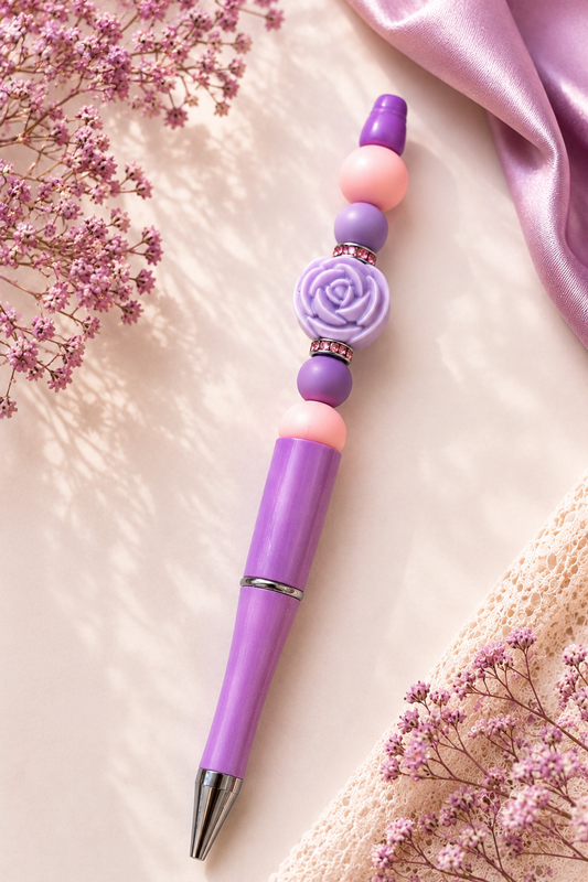 Stylo rose de lavande